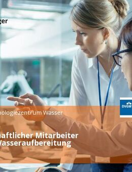 Wissenschaftlicher Mitarbeiter (m/w/d) Wasseraufbereitung - Dresden