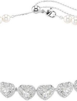 Swarovski Choker Schmuck Geschenk Ariana Grande Tennis Halskette Herz, mit Swarovski® Kristall