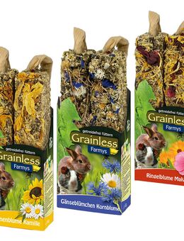JR Farm Farmy´s Grainless Mixed Pack - 3 x 2 Sticks (3 Sorten je 140 g)