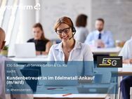 Kundenbetreuer:in im Edelmetall-Ankauf (m/w/d) - Rheinstetten