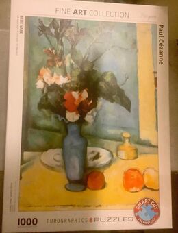 Kunstpuzzle „Cezanne - Blaue Vase“ - Hamburg
