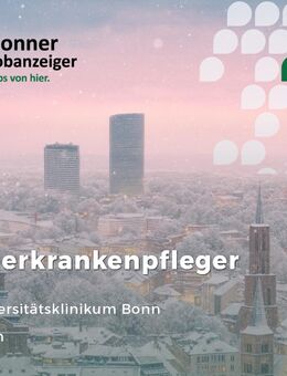 Pflegefachfrau und Pflegefachmann mit Vertiefung Pädiatrie bzw. Gesundheits- und Kinderkrankenpfleger*in (m/w/d) - Bonn