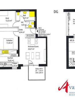Maisonette+Penthouse auf 4 Zimmer - Passivhaus - Göttingen