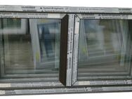 Kunststofffenster neu auf Lager 150x80 cm bxh 2-fl Mooreiche - Essen