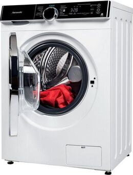 Hanseatic Waschmaschine HWMK814A1, 8,0 kg, 1400 U/min, Night Wash