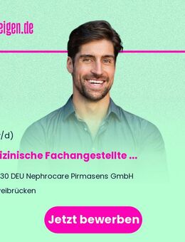 Medizinische Fachangestellte (m/w/d) für die nephrologische Praxis - Zweibrücken
