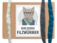 Kater Kasimir Filzwürmchen - 3er Set