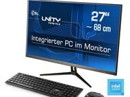 CSL Unity F27-ALS N200 Windows 11 All-in-One PC (27 Zoll, Intel® N200, Intel UHD Graphics, 1× HDMI 2.0, 16 GB RAM, 1000 GB SSD, passiver CPU-Kühler)