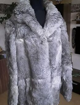 Kanninchen- Echtfelljacke in Gr. 42,grau, neuwertig - Hannover
