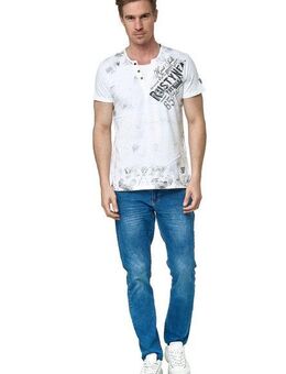 Rusty Neal T-Shirt im coolen Used-Look-Design