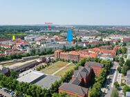 Sanierte 3-Zimmer Wohnung im Hansaviertel - Dielenboden, Loggia - Rostock