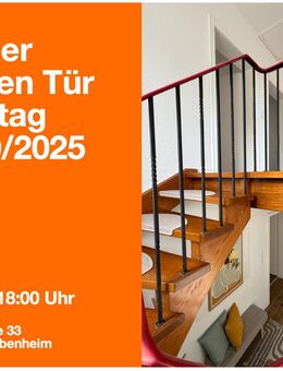 Tag der offenen Tür Sonntag, 05.10.25 / 15:00 - 18:00 Uhr - Schwabenheim (Selz)