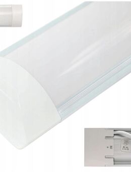 LED Panel Industrielampe Werkstattlampe Zimmerlampe 1500mm 36W - Wuppertal