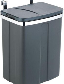 WENKO Mülleimer Tür-Abfalleimer, zum Einhängen in Schrank und Schublade, 12 L