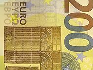 Sammler Geldschein 200 Euro keine fehldruck fehlschnitt Münze - Frankfurt (Main) Niederrad