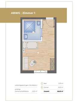 Sichere Investition: Pflegeappartments in moderner Senioren-WG - Aurachtal