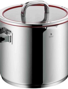 WMF Gemüsetopf Function 4, Induktionstopf spülmaschinengeeignet, Cromargan® Edelstahl Rostfrei 18/10 (1-tlg), für gänige Herdarten geeignet, Innenskalierung, 4 Abgießfunktionen
