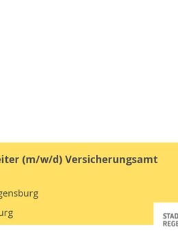 Sachbearbeiter (m/w/d) Versicherungsamt - Regensburg