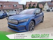 Skoda Enyaq, 85 x Sportline Maxx WÀrmepumpe Vorb VZE Digi elektr Heckkl BlindSpot vo hi LichtAssist SpurAssist Connect Sunset 4xEFH Ladeboden beheiz Frontscheibe Arm, Jahr 2022 - Beilngries