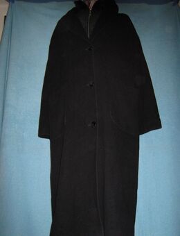 NEUw * Apart * edel * Original VINTAGE * DESIGNER * Cahsmère * Wolle * Samtbesatz * Mantel mit ESPRIT * Gr. 40- 42/ M * dunkel- blau * - Riedlingen