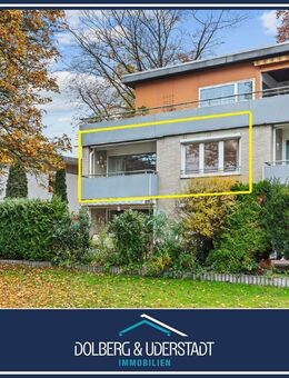 Großzügige 3 1/2 Zimmer Wohnung mit Balkon und TG-Stellplatz in bester Lage von Hamburg-Meiendorf - Hamburg