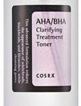 Cosrx Gesichtsspray AHA/BHA Clarifying Treatment Toner, Kombination aus Toner und Exfoliator.