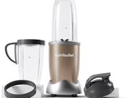 nutribullet Smoothie-Maker NB907CP, 900 W, Standmixer, Multifunktionsmixer inkl. 2 Trinkbecher, Champagner