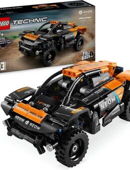 LEGO® NEOM McLaren Extreme E Race Car (42166), LEGO Technic Konstruktionsspielsteine, (252 St), Made in Europe