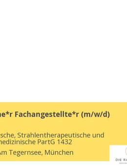 Medizinische*r Fachangestellte*r (m/w/d) - Gmund (Tegernsee)