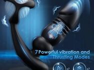 Sex Analplug Vibrator mit Cockring NEU - Neuwied