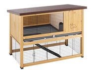 Ferplast Kleintierstall Ranch Brown (made in Europe) - Größe II - L 115,5 x T 65 x H 92 cm