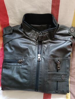 Neue ungetragene PU-Jacke XL d´braun m. vielen Details - Dresden