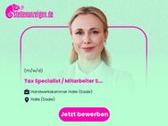 Tax Specialist / Mitarbeiter Steuern (m/w/d) - Halle (Saale)