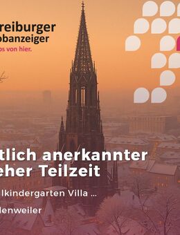Staatlich anerkannter Erzieher (w/m/d) Teilzeit - Friedenweiler