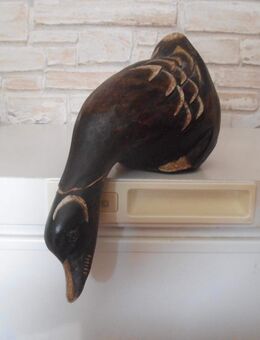 Holz- Ente Deko - Unna
