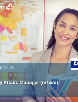 Regulatory Affairs Manager (m/w/d) - Ulm