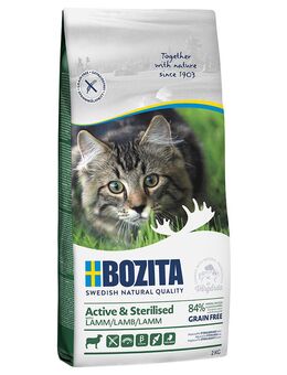 2 x 2 kg Bozita zum Sonderpreis! - Grainfree Active & Sterilised Lamm