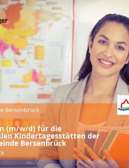 Erzieher*in (m/w/d) für die kommunalen Kindertagesstätten der Samtgemeinde Bersenbrück - Bersenbrück