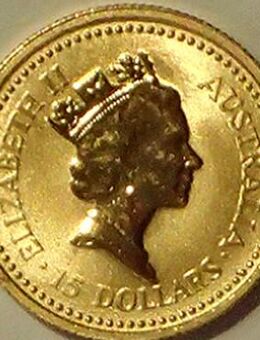 Australien – Nugget / Kangaroo – 15 Dollar Goldmünze – 1988 - Kämpfelbach