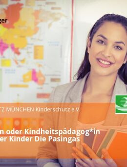 Erzieher*in oder Kindheitspädagog*in im Haus der Kinder Die Pasingas - München