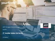 IT Inside Sales (m/w/d) - Mainz