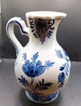 Holland Royal Blue Delft-Blau Delft-Krug Henkel Vase Blau-Weiß 15cm - Essen