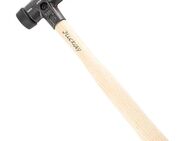 Wiha Schonhammer Safety mittelweich und hart, Gummihammer mit hochwertigem Hickory Holzstiel I Rund-Schlagkopf 30mm - Altenbeken