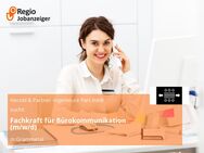 Fachkraft für Bürokommunikation (m/w/d) - Weimar