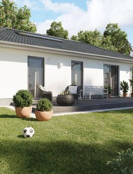 Bungalow 78 massiv gebaut, Preis inkl. Grundstück - Kleinsteinhausen
