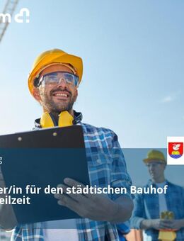 Mitarbeiter/in für den städtischen Bauhof (m/w/d) Teilzeit - Tönning