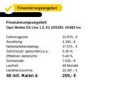 Opel Mokka, 1.2 Line, Jahr 2022 - Siegen (Universitätsstadt)