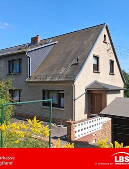 Doppelhaushälfte mit Fernblick ! - Greiz