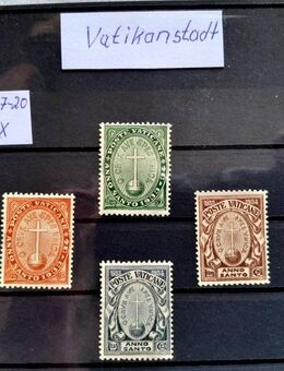 VATIKAN- Briefmarken - Postfrischer- Satz Mi.Nr. 17-20 zu verkaufen. - Bremen