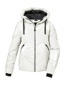 Killtec Skijacke KSW 100 WMN SKI QLTD JCKT Winddichte, wasserabweisende Damenjacke mit abnehmbarem Schneefang